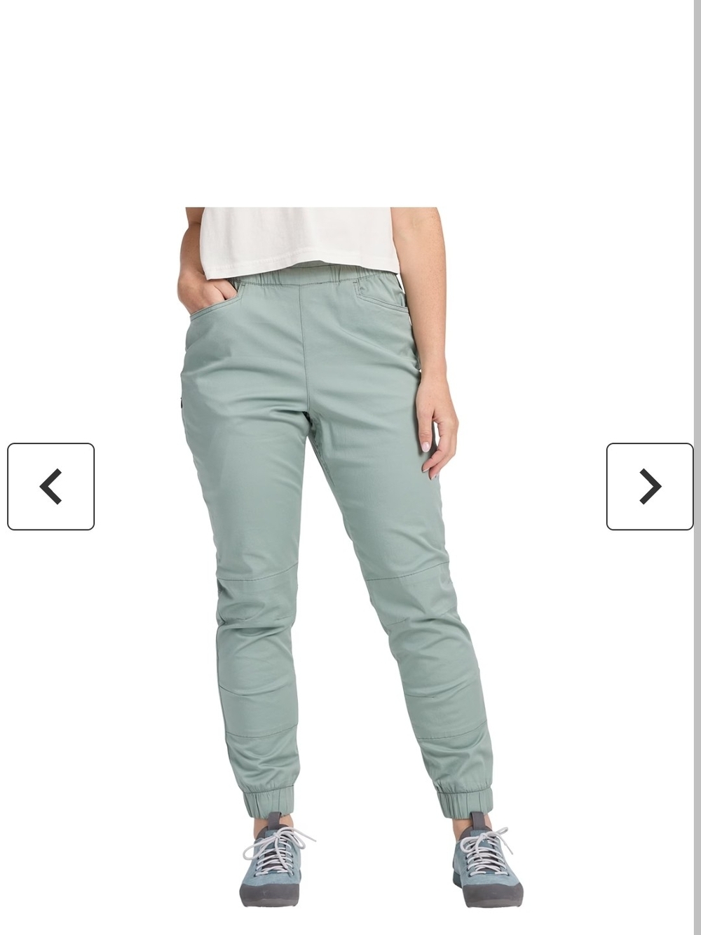 Black Diamond Sage Green Women's Jogger Pants